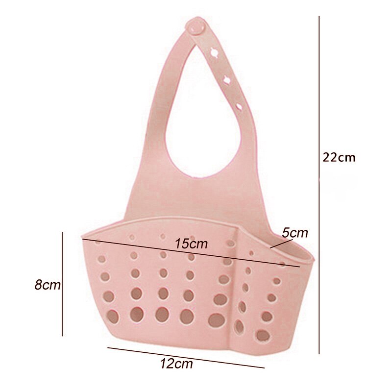Drain Rack Kitchen Silicone Dish Drainer Tray Large Sink Drying Rack Worktop Organizer Drying Rack For Kitchen Dishes Tableware: pink 15x8x22cm