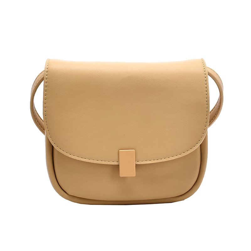 Lady Shoulder Bag Female Postman Bag Literary Style Young Women Light Bag Green Summer Cool Bag White: yellow