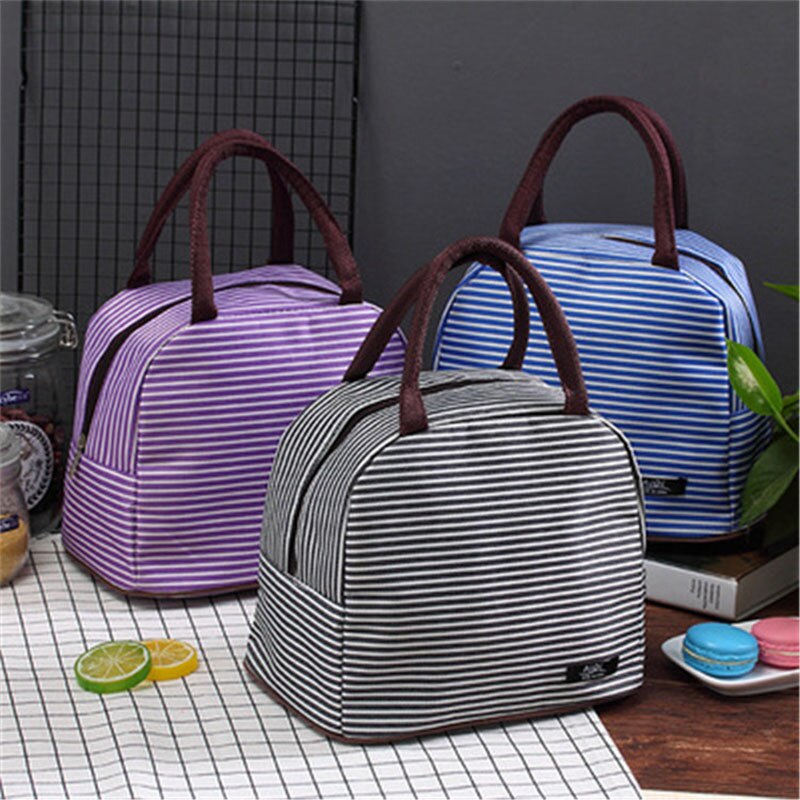 Fiambrera portátil con refrigerador térmico aislado para hombre y mujer, bolso para pícnic, bolsa de almacenamiento, Oxford, impermeable