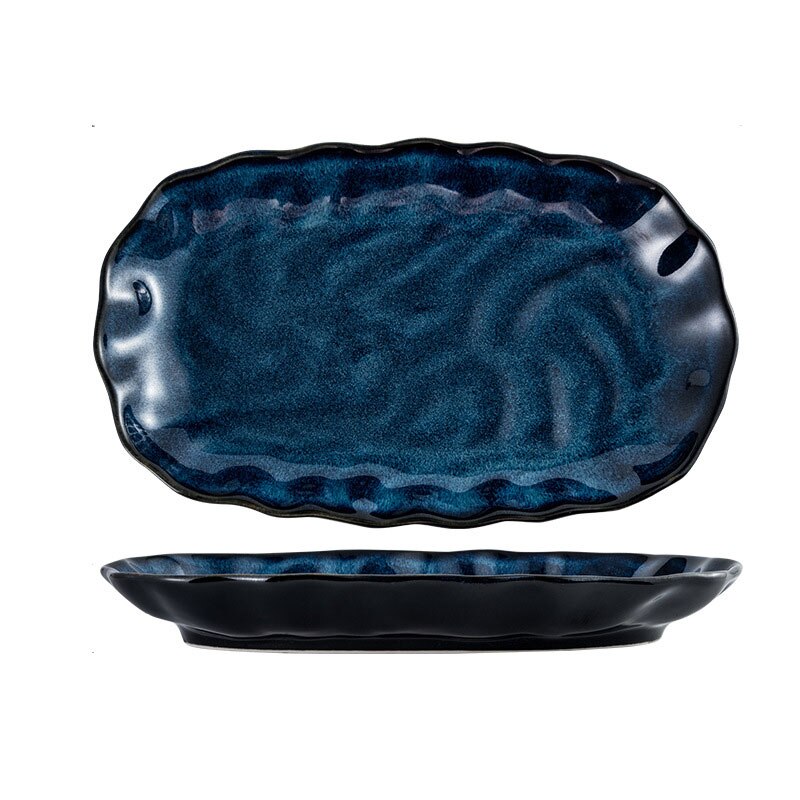 NIMITIME Nordic Ceramic Tableware Household Plates And Dish Set Simple Rice Bowl saucer dishes