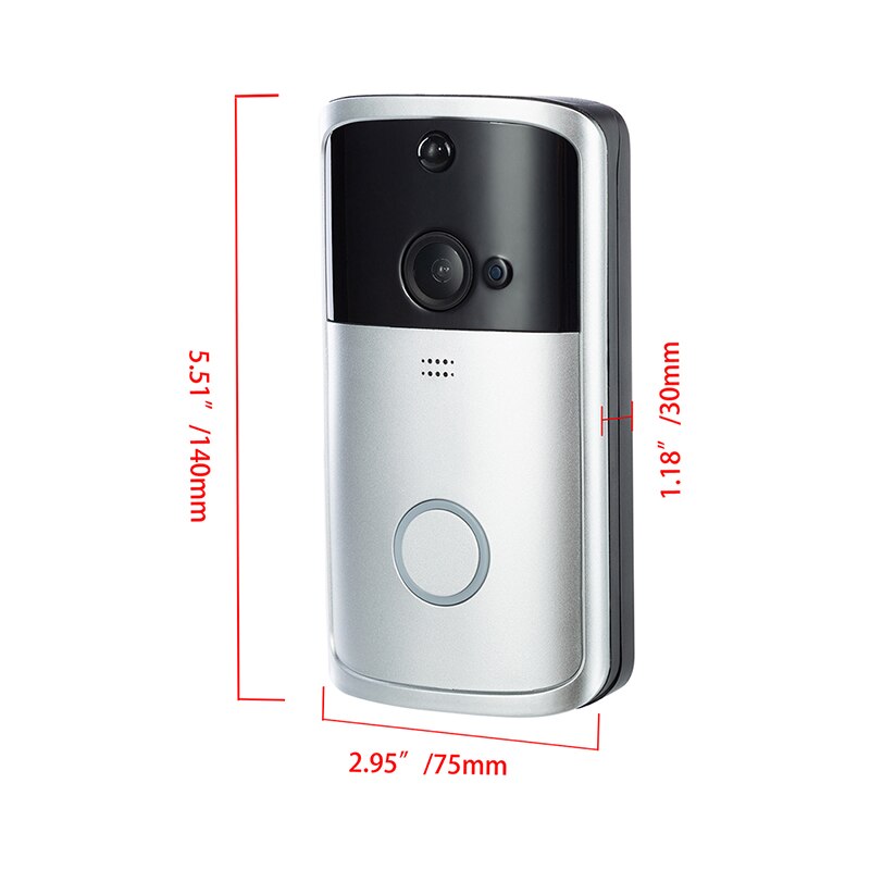 Wireless Welcome Chime Kit Plug-through Smart Doorbell Remote Control Button Door Bell Home Security Accessories: type B