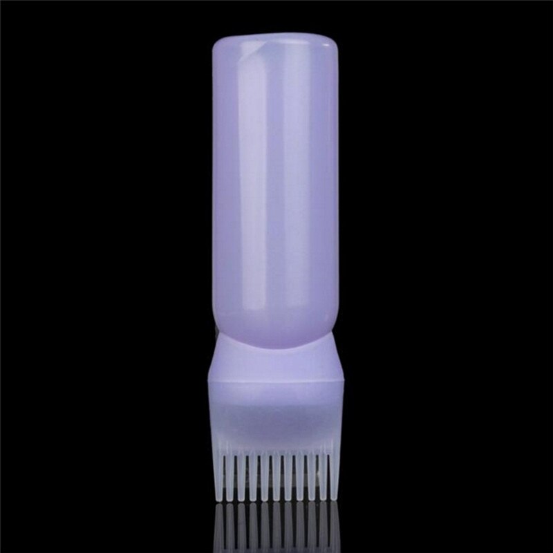 Bouteille de teinture pour cheveux vide avec applicateur brosse de distribution Salon de coloration des cheveux bouteilles de teinture outil de coiffure 120ML: PP