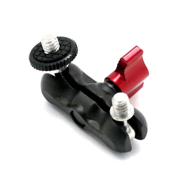 Arm Stabilizer Mount Adapter Dual Ball Head Adjustable Rotatable DSLR Camera LCD Monitor Accessory Hotsale: Default Title