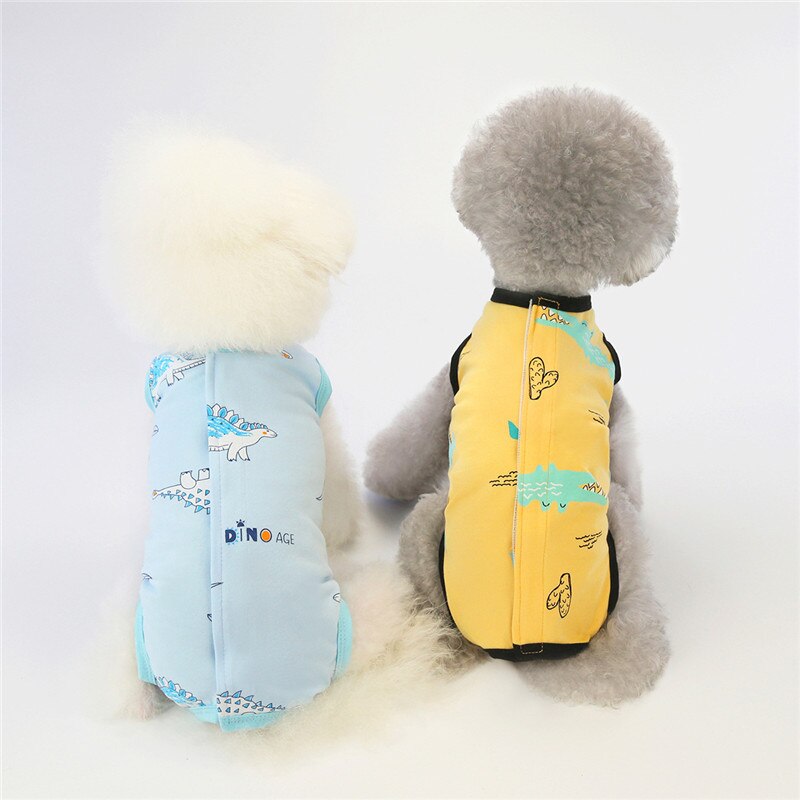 Cat Clothes Surgical Recovery Suit for Abdominal Wounds Skin Diseases After Surgery Wear E-Collar Alternative for Puppy Pet Dogs