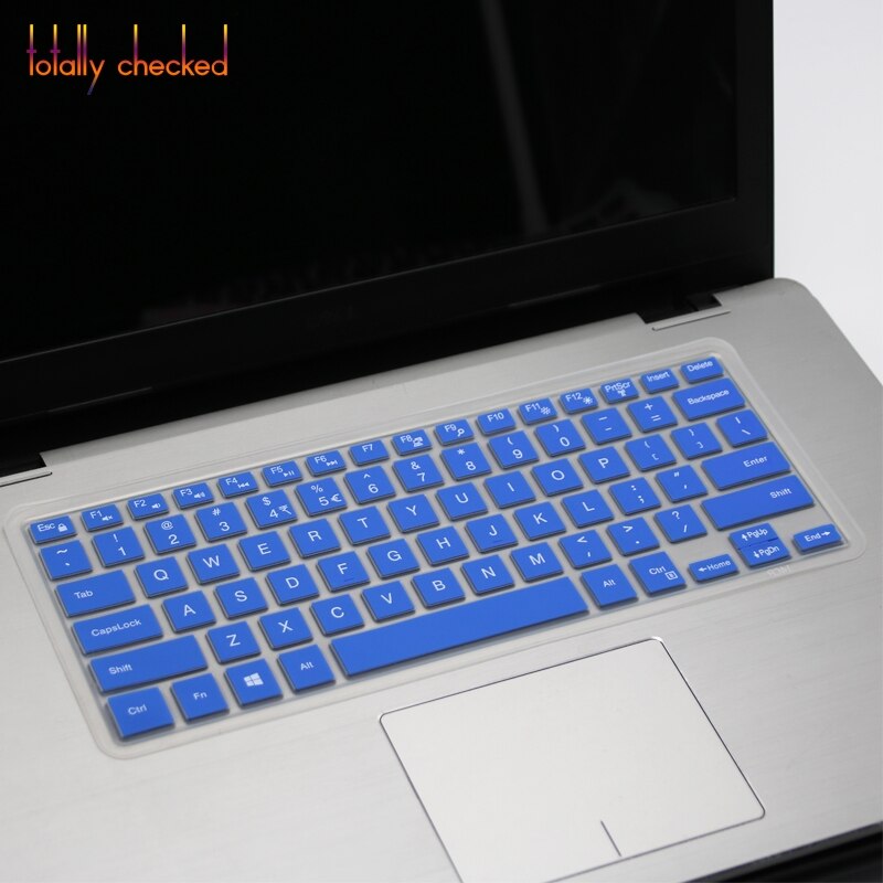 For Dell XPS 15 9570 9550 9560 7590 Inspiron 5000 5482 5481 Inspiron 15-5568 5579 7568 7567 7579 laptop keyboard cover skin: blue