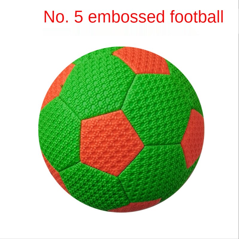 Size 2/3/4/5 PU Football Adult Primary and Middle School Students Competition Training Rubber Football Children Football Toy: No. 5 football