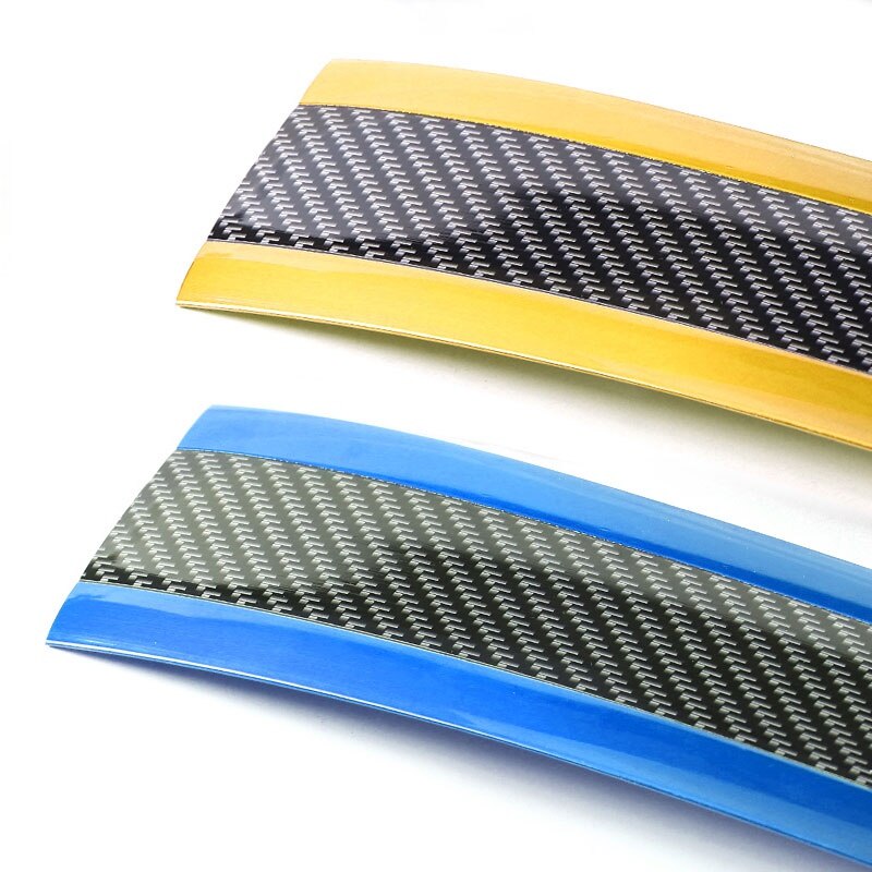 Auto Dorpel Bescherming Deur Protector Scratch Proof Sticker Strip Fiber Rubber Cool Beschermende Waterdichte Bescherming Film