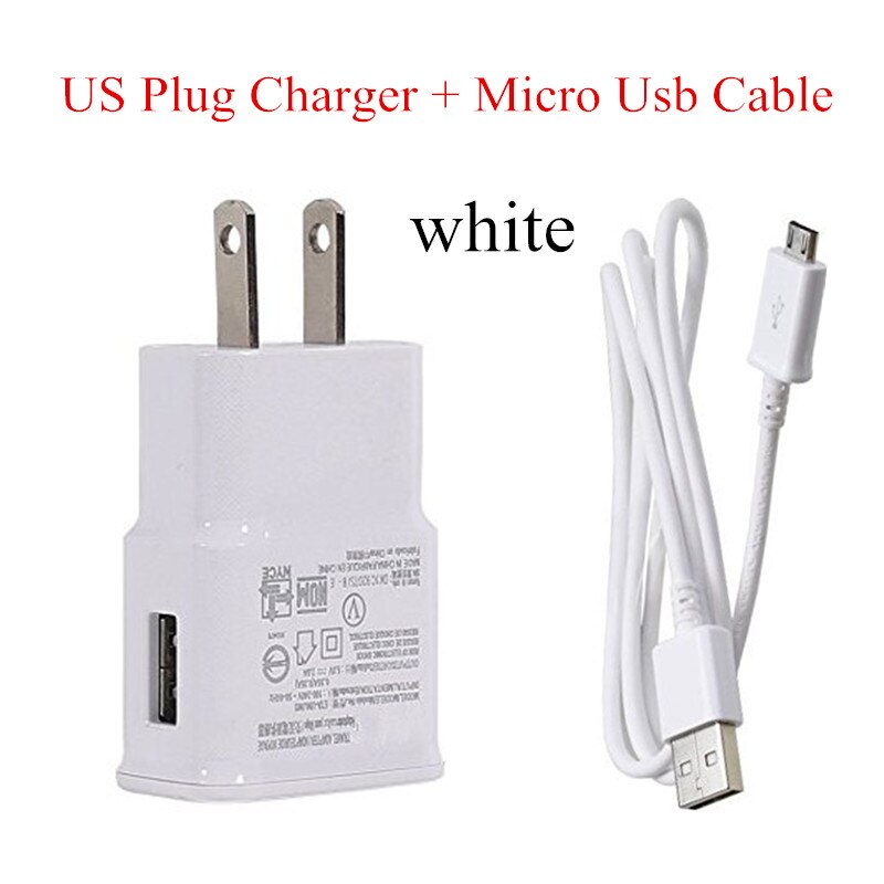 Oryginalna szybka ładowarka podróżna ścienna robić Samsung galaktyka S10 A71 A51 S20 kabel mikro USB uwaga 8 S7 krawędzi A5 A7 J5 J7 2018 2017 2016: US i Micro