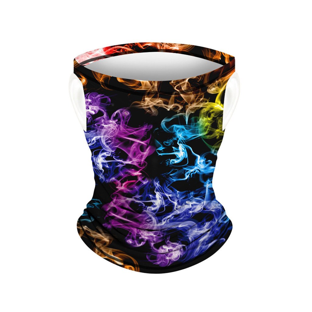 Unisex Washable Rave Bandana Children Outdoor Print Seamless Ear Mask Sports Scarf Neck Tube Dust Riding Mask Windproof Scarf: T