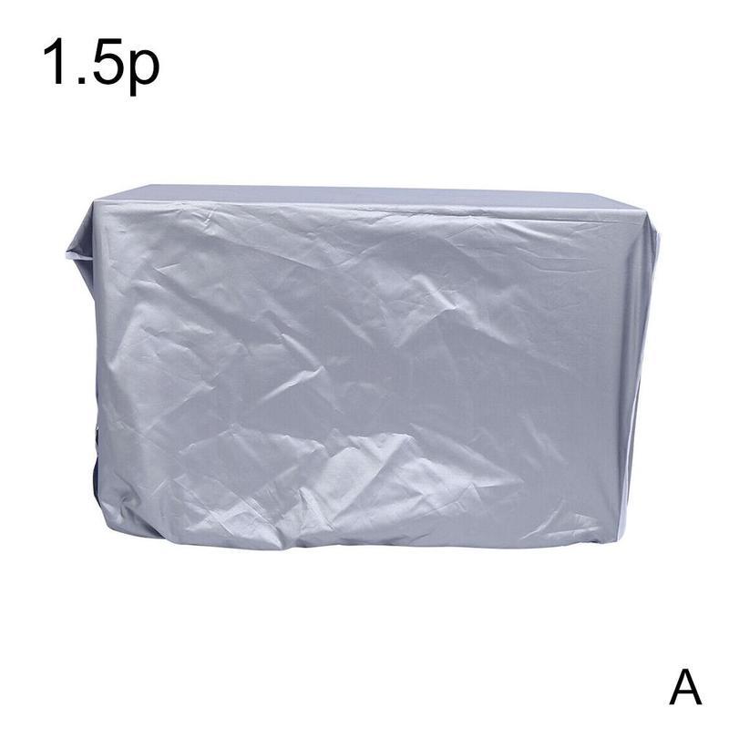 1Pcs Air Conditioner hood Cover Rainproof Waterproof Sunscreen Outdoor Hood engine cover conditioner Cover: 1.5P