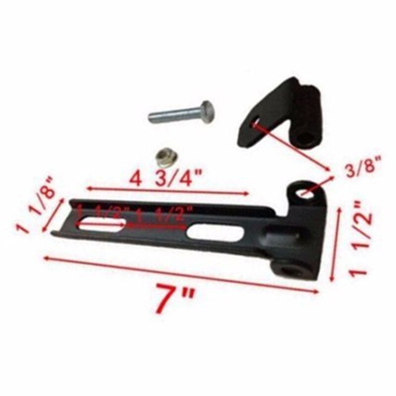 Uniwersalny motocykl jednoosobowe miejsce 3 ''sprężyny wspornik montażowy podwójny sport rower krążownik Bobber siekacz turystyka Atv skuter