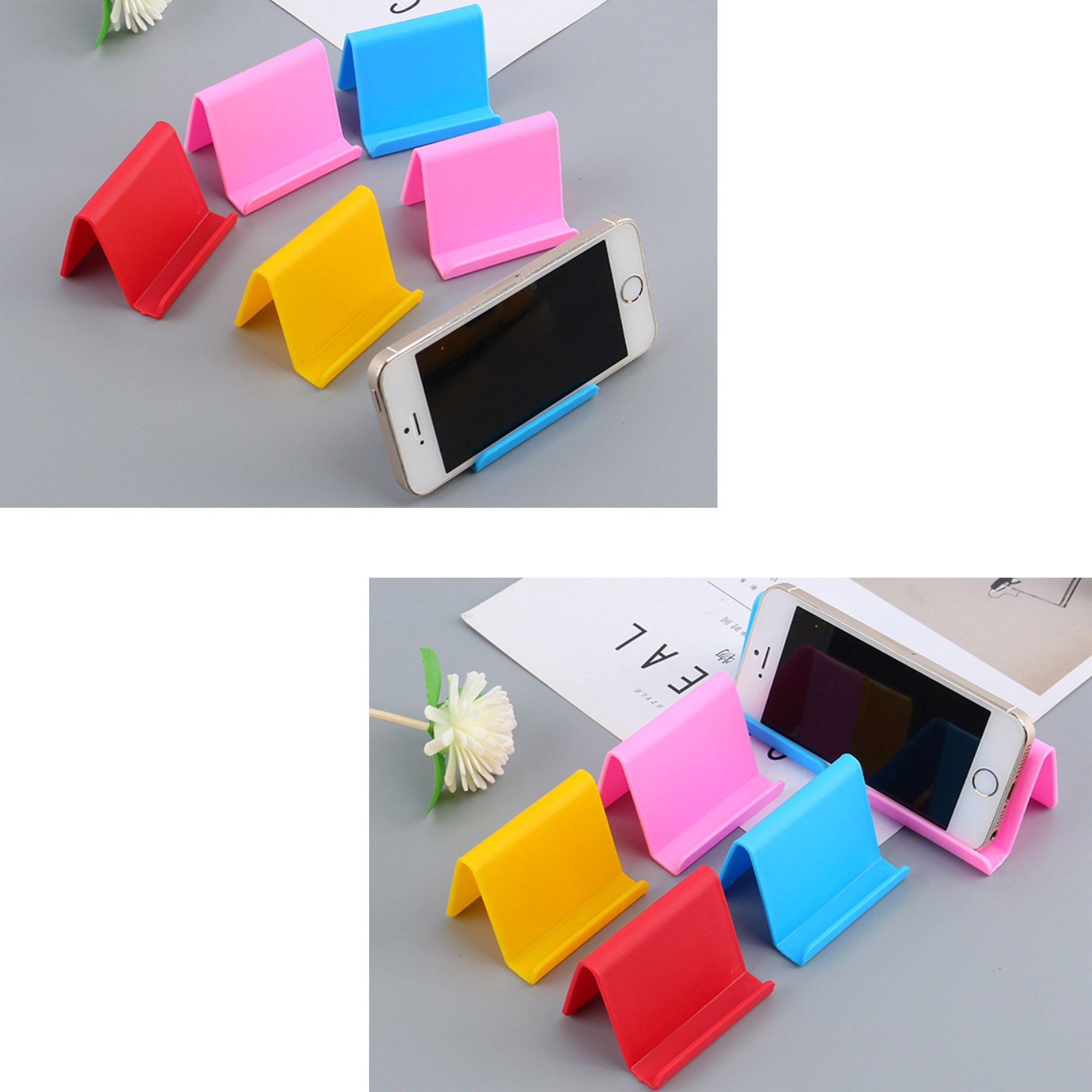 6pcs Cute ipad pro 11 holder Universal desktop stand for iphone Tablet Stand useful desk support lazy phone holder