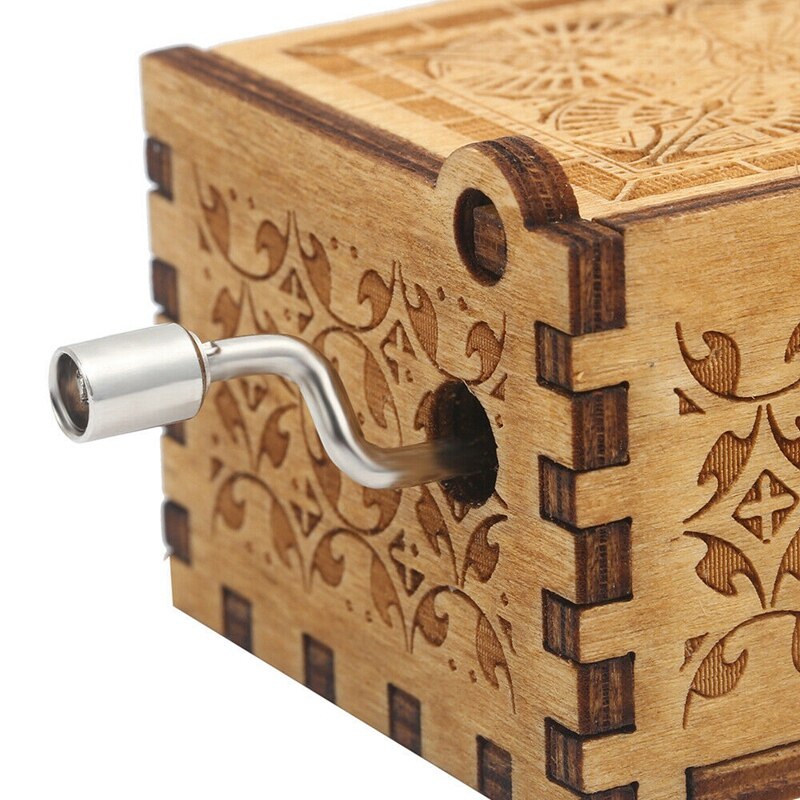 Cuzit The Legend of Zelda Muziekdoos, met handslinger, van hout