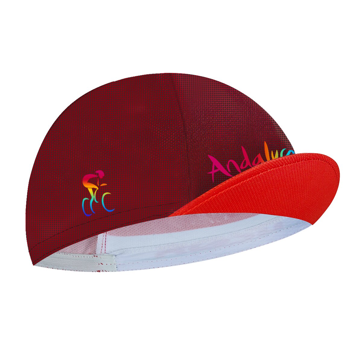 Gorra de Ciclismo Retro de Andalucía para hombre y mujer, gorro transpirable clásico, color azul, 2022: Cycling Caps 4
