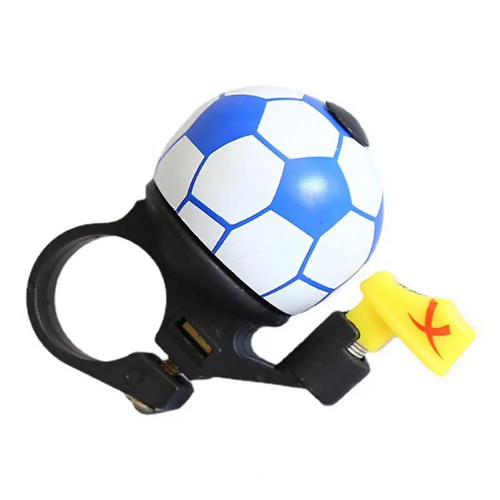 Bicycle Bell Loud Mini Mountain Road Cartoon Football Cycling Bell Ring MTB Safety Cycling Handlebar Football Bell Ring Horn: Yellow