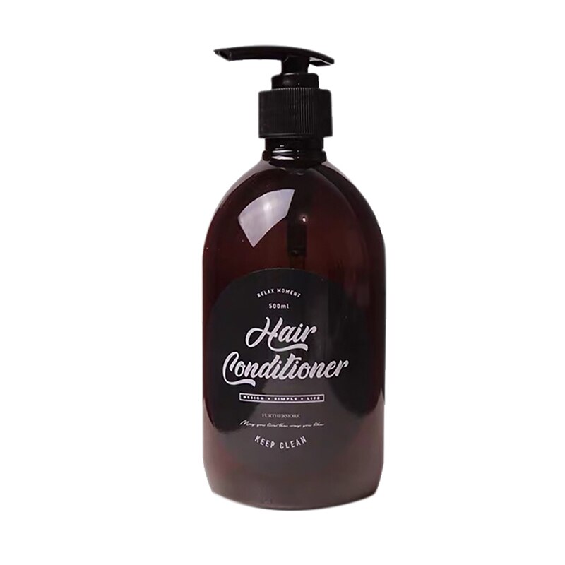 Hervulbare lege fles verdeelde reisfles shampoo douchegel conditioner container persfles getagd: Rz1855a