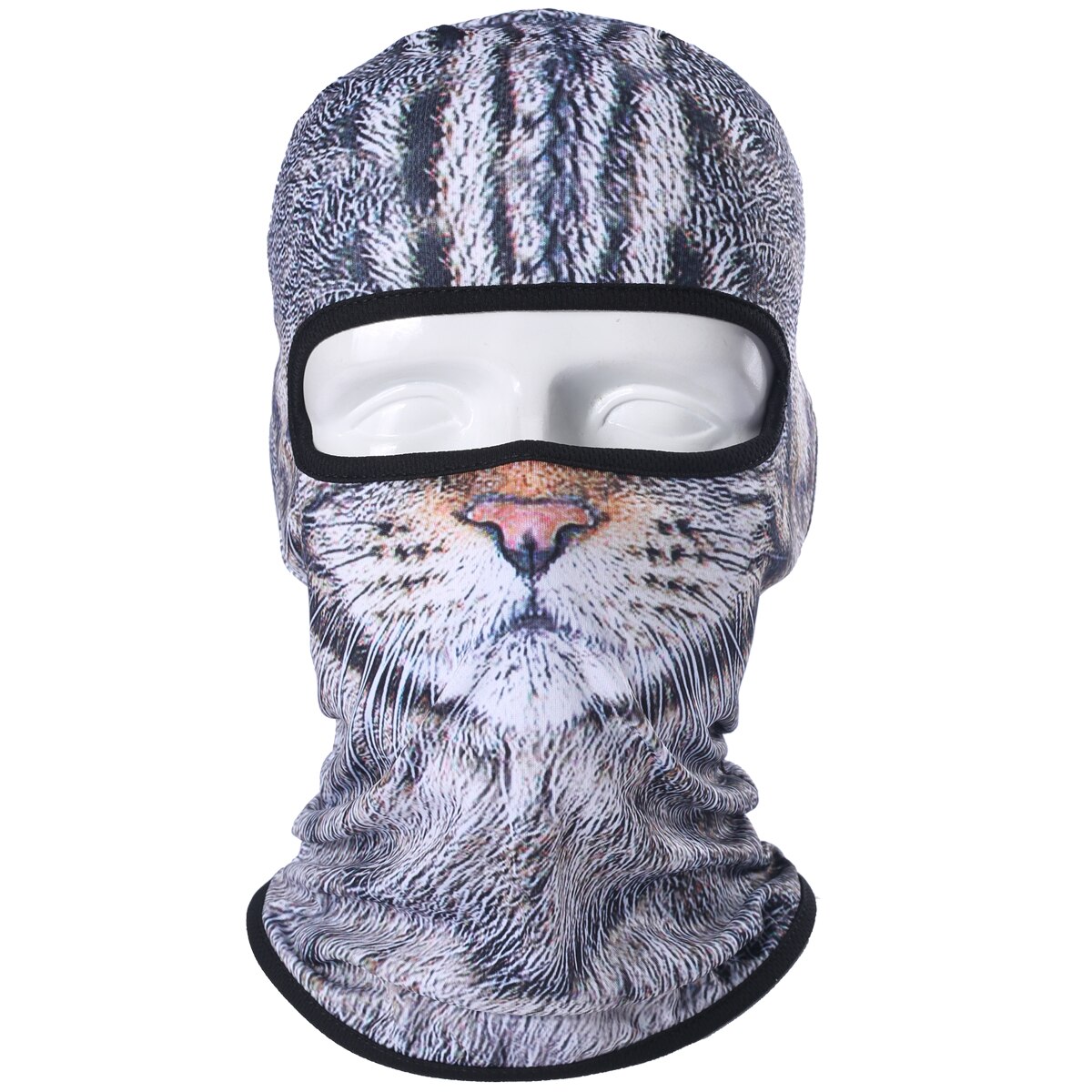 3d djur katt hund cykel hattar balaclava halloween snowboard vintervärmare vindtät hjälm liner helmask för män kvinnor: Bnb 114