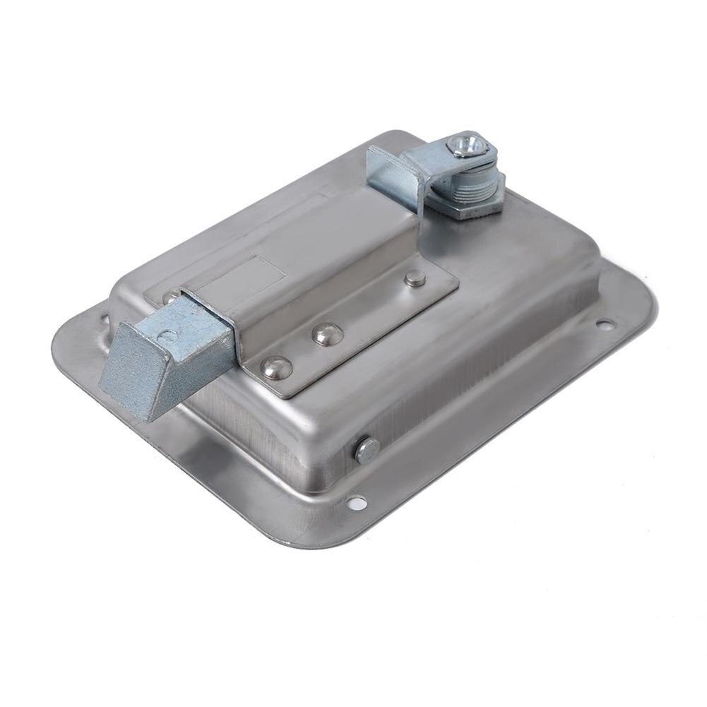 Stainless Steel Paddle Latch with Keys for Caravan Trailer Truck Tool Box Door Lock Car Accessories Auto Replacement Accessories
