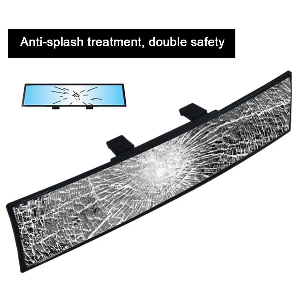 Universal Car Inner Rear View Mirror 300mm Anti-Dazzling Anti-Glare Baby Clip-on Rearview Mirrors