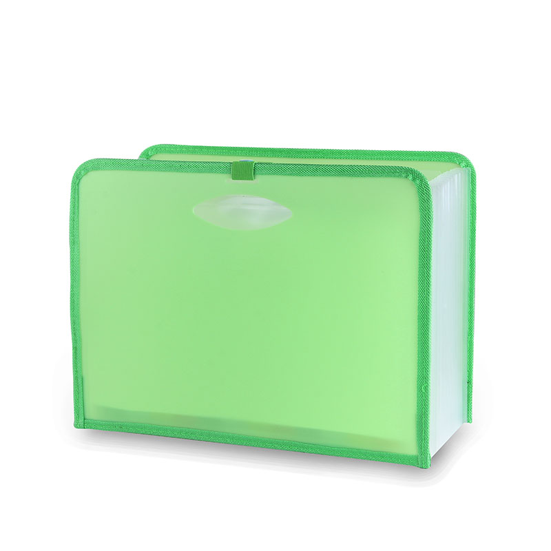 12/24 Pockets Expanding File Folder A4 Organizer Portable Business File Office Supplies Document Holder Carpeta Archivador