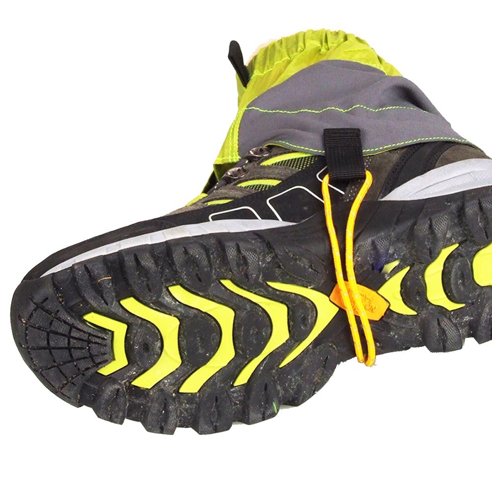 Outdoor Waterproof Silicon Coated Nylon Waterproof Ultralight Gaiters Leg Warmers Protection Guard Hiking Climbing Trekking