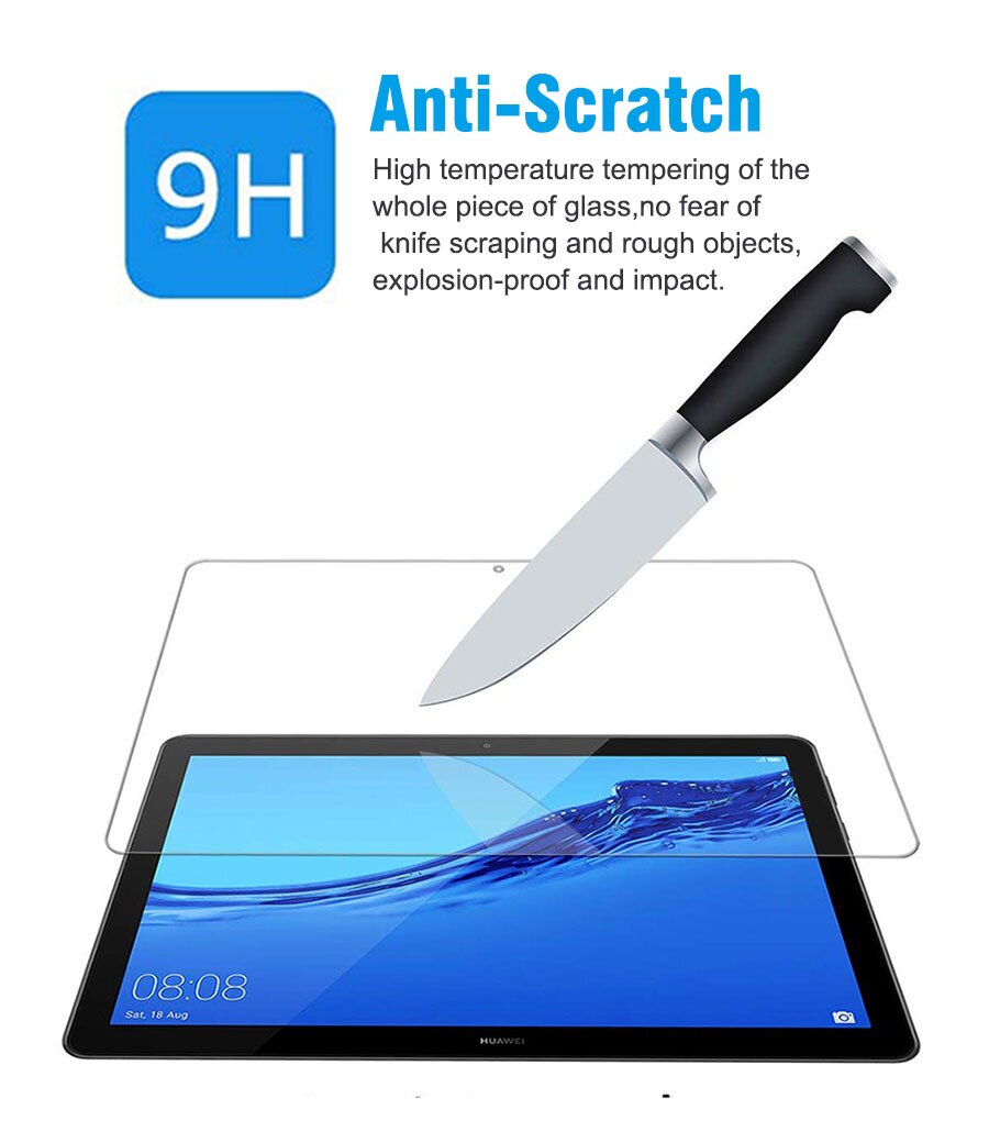 Voor Huawei Mediapad T3 10 9.6 AGS-W09 AGS-L09 AGS-L03 - Tablet Screen Protector Krasbestendig Gehard Glas Beschermende Film