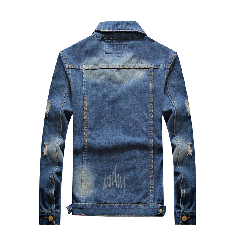 VERSMA schlank passen Shirt Jeans für Männer Baumwolle Camisa Hemd Jeanshemd Männer britisch Stil lang Ärmel Denim Jacke Bluse 4XL