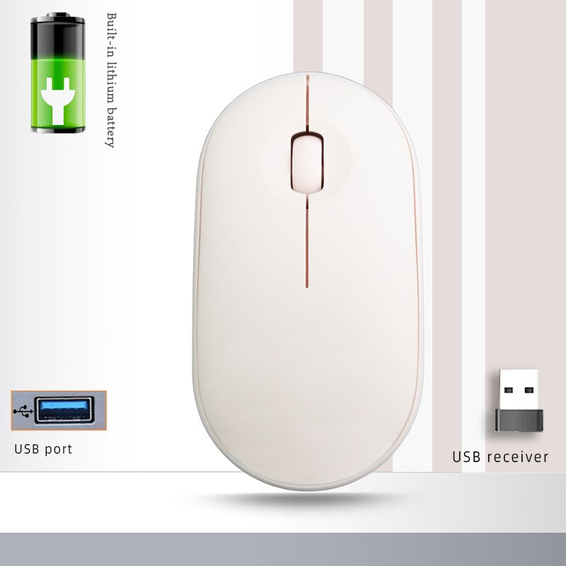 Bezprzewodowa mysz Bluetooth dla Apple Macbook Air Xiaomi bezprzewodowa mysz do ładowania wycisz komputer stacjonarny akcesoria do laptopów biurowych