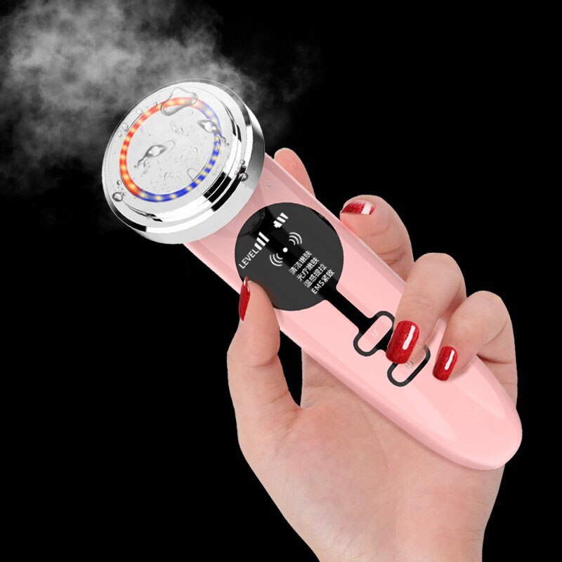 Multifunctionele Cosmetische Instrument Photorejuvenation Apparaat Gezicht Massager Inductieve Therapeutische Instrument Vibratie Massage