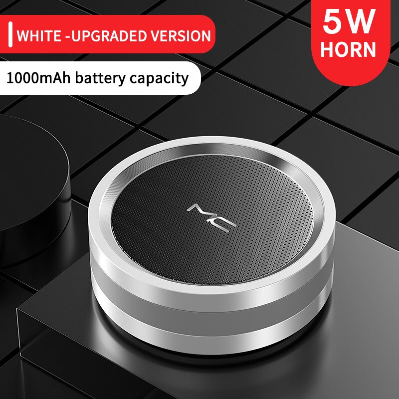 Outdoor 5.0 Bluetooth Wireless Speaker Portable Bass Stereo Multi-Function Outdoor Sport Mp3 Player Music Speaker Support TFCard: Gold