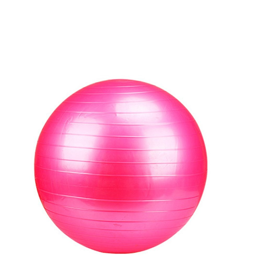 45Cm Yoga Ball Exercise Gymnastic Fitness Pilates Ball Balance Exercise Gym Fitness Yoga Parent-Child Yoga Ball: Red