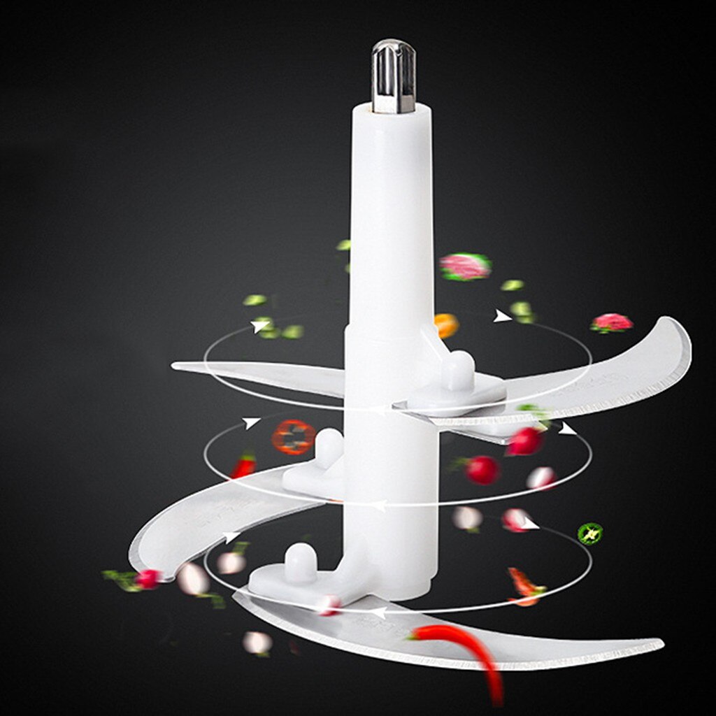 2/3L Multifunctional Electric Food Processor Electric Blender Chopper Meat Slicer Cutter Automatic Powerful Meat Grinder H5