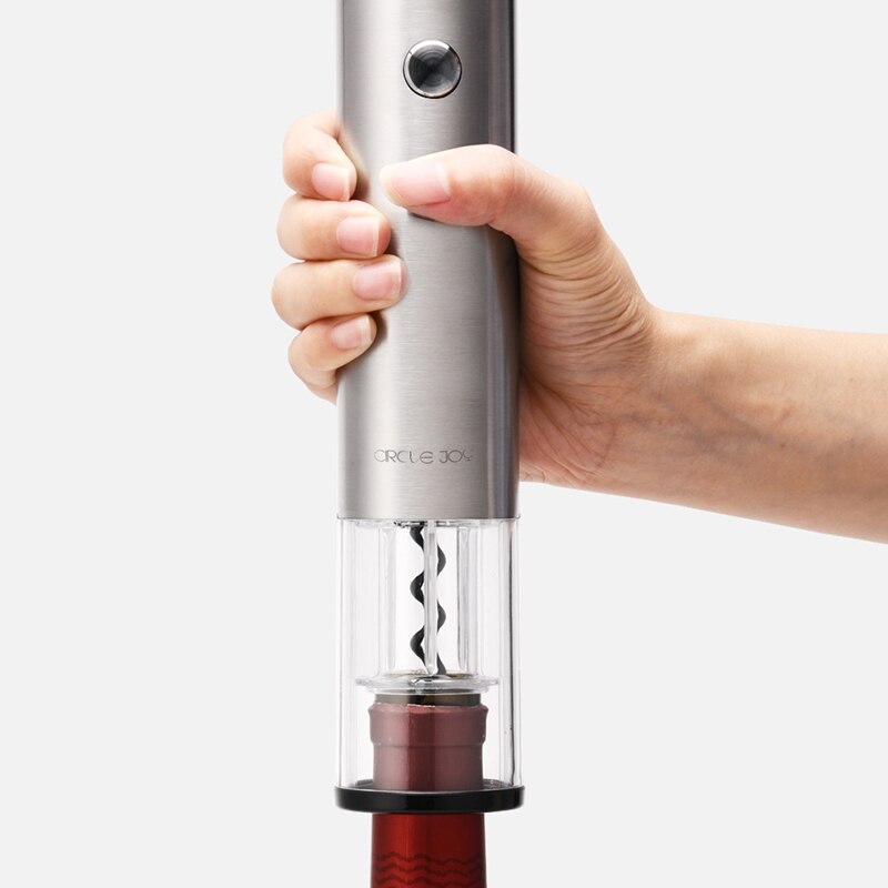 Xiaomi youpin circle joy elektrische flesopener 4- in -1 boxset automatische wijnflesopener met mini-stop