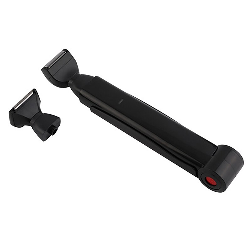 Rasoir électrique pour le dos, USB, pliable, Double face, pour l'épilation du corps, sécurisé