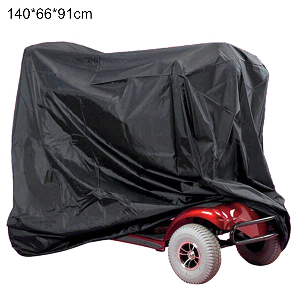 Indoor Outdoor Heavy Duty Folding 190D Oxford Mobility Scooter Storage Rain Covers UV Protector Waterproof Universal: 140x66x91cm