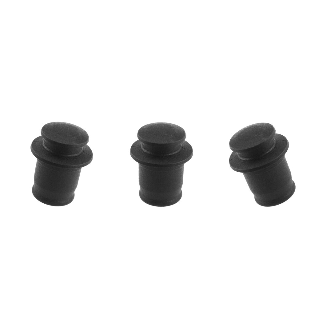 Pack de 3 ABS allume-cigare 12V | Plastique pour voiture, prise d'allume-cigare cache-poussière, capuchon adapté aux prises de briquet, taille 0.83 à 0.87 pouces