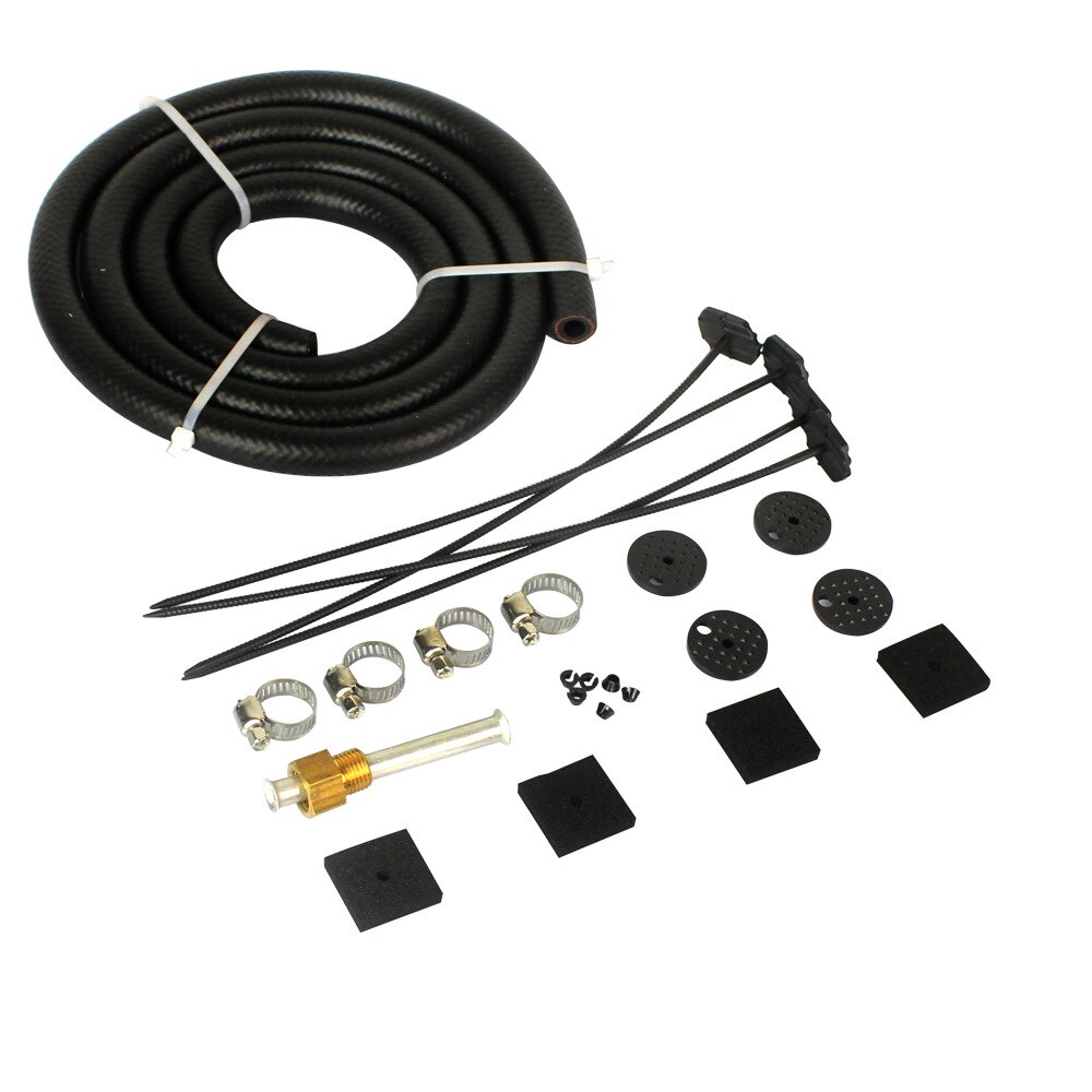 Motor racing oliekøler kit universal auto bil radiator intercooler aluminium racing motor transmission oliekøler kit