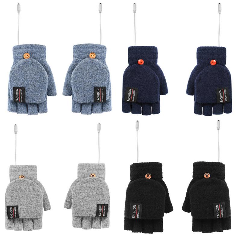 Usb Warme Dubbelzijdig Verwarming Handschoenen Usb Dubbelzijdig Verwarming Handschoenen Rijhandschoenen Usb Clamshell Handschoenen