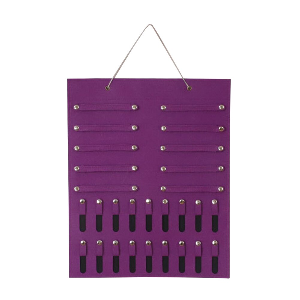 Organizador colgante para niña, soporte de almacenamiento con múltiples ranuras para ahorro de espacio, de gran capacidad para diademas de dormitorio, decoración Simple Vertical para el hogar