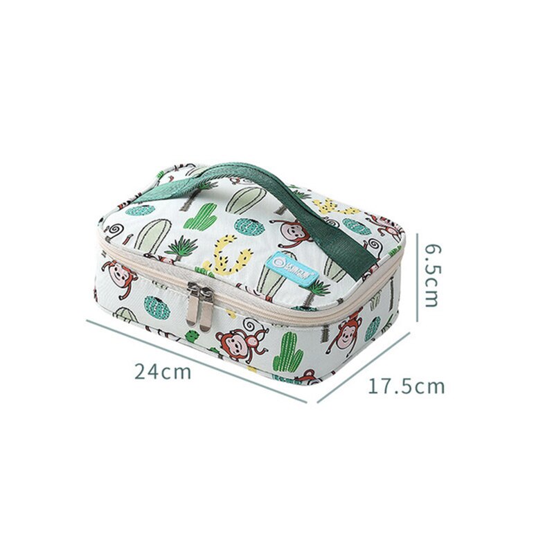 Lunch Box 316 Stainless Steel Bento Box Monkey Leak-Proof Food Container Box Microwae Heating For School Kids Office Worker: bag