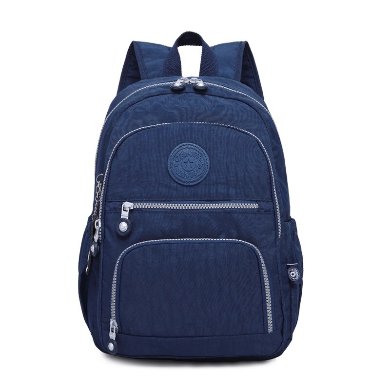 Female Backpack Women School Backpack for Teenage Girls Mochila Feminina Laptop Bagpacks Travel Bags Casual Sac A Dos: Royal Blue