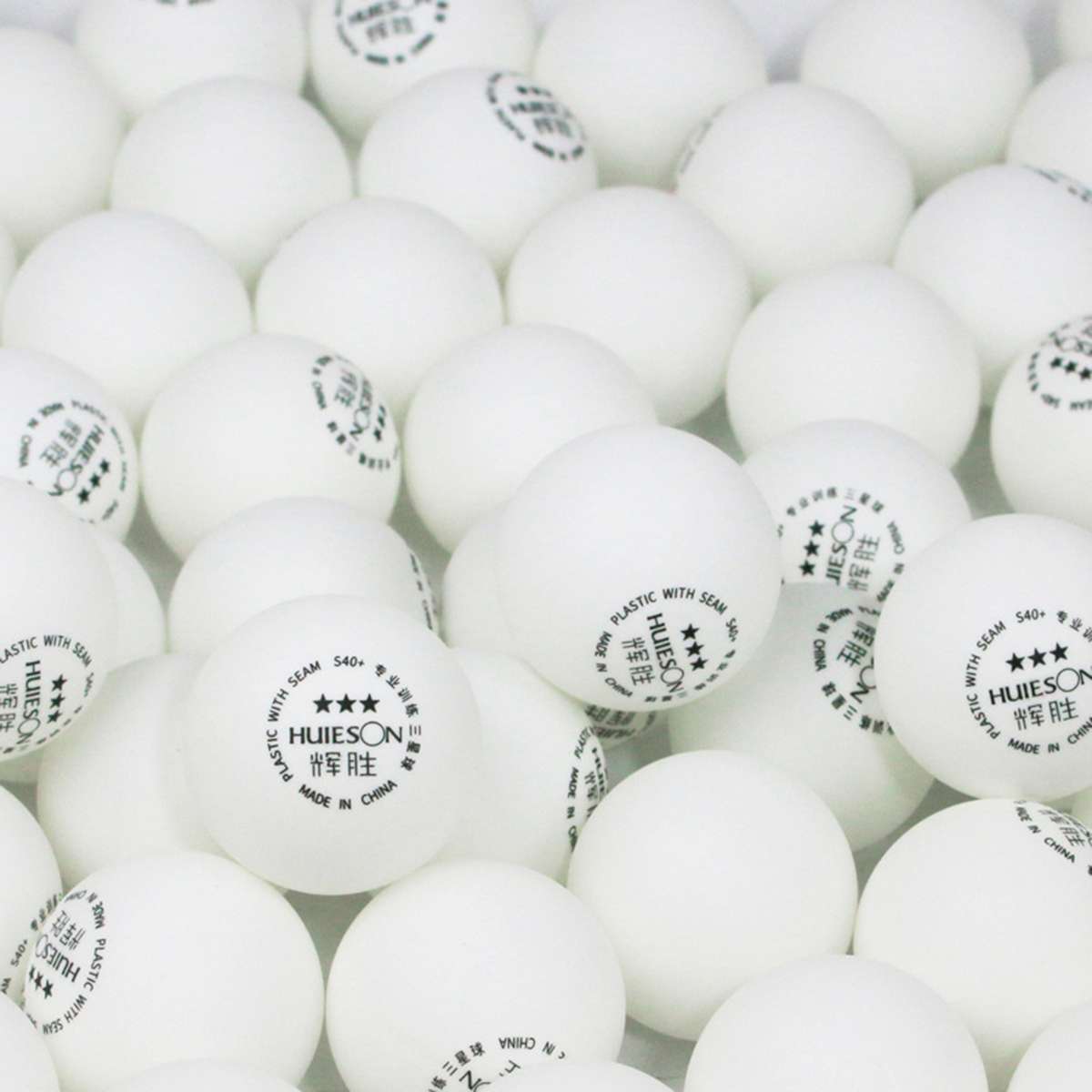 100 Pcs 3-Star 40mm 2.9g Table Tennis Balls Ping pong Ball White Orange Pingpong Ball Amateur Advanced Training Ball