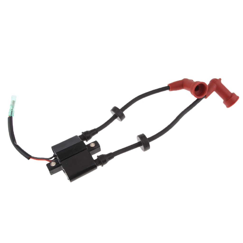 Outboard Motor Ignition Coil, Ignition Module CDI Coil for Yamaha F9.9, 13.5, 15, 20, 25HP 40HP, Auto Replacement Parts