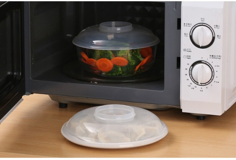 Round Vented Food Insulation Cover Refrigerator Food Cover Microwave Oven Rack Preservation Cover