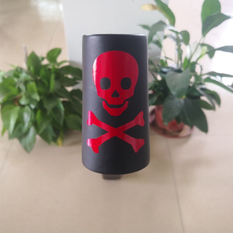Bicycle stickers 3M bike sticker carbon MTB bike sticker refletive red/white bike head tube sticker bike decals: Red