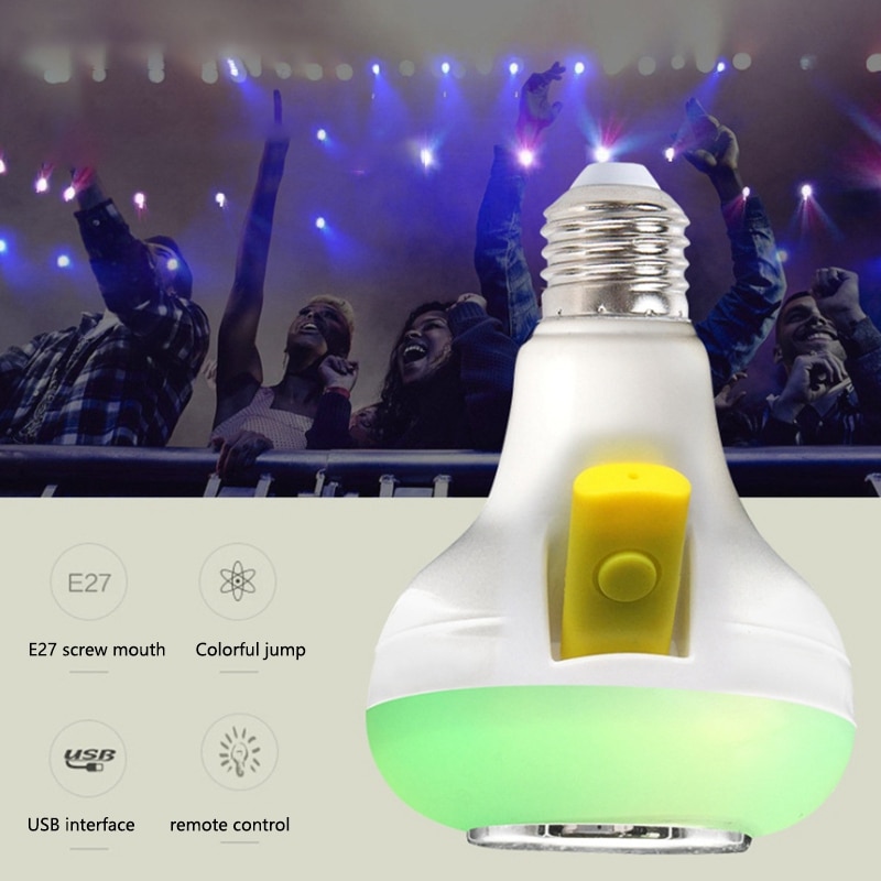 Ampoule Bluetooth haut-parleur coloré, musique, Led, atmosphère, chant, connexion intelligente, avec USB, bouclier U, pour la maison
