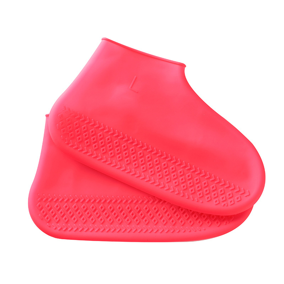 Shoe Cover Silicone Anti-Shoe Cover Water Unisex Shoe Cover Non-Slip and Durable Rain Shoes Cover (S/M/L): Red / S