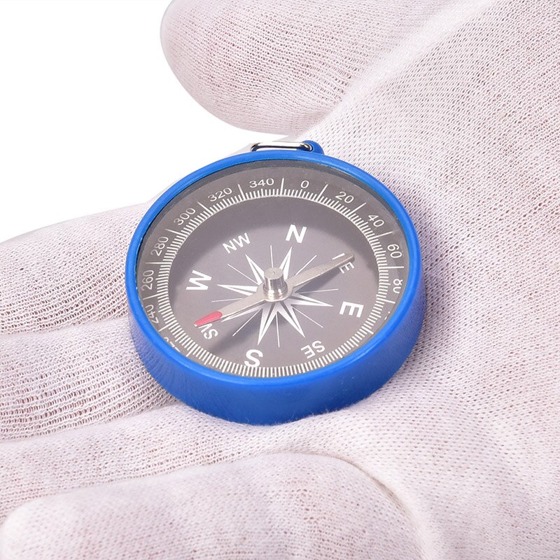 ortable Mini Precise Compass Practical Guider for Camping Hiking Outdoor North Navigation Survival Button Compass Random