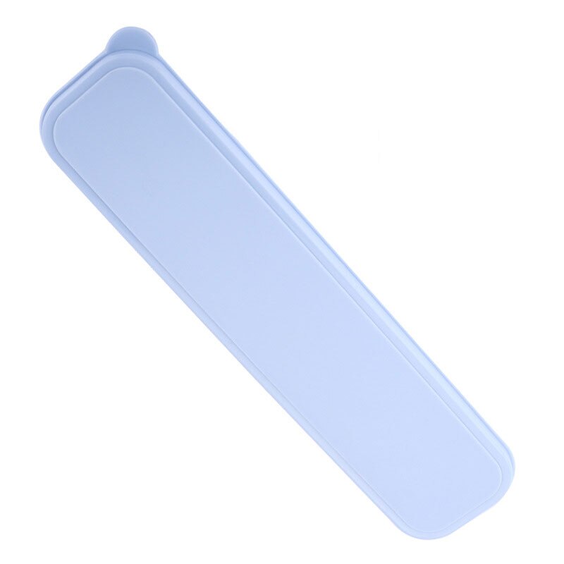 Tableware Storage Box Spoon Storage Box Chopsticks Box Straw Box Household Supplies Solid Color Nordic Style Portable: Blue
