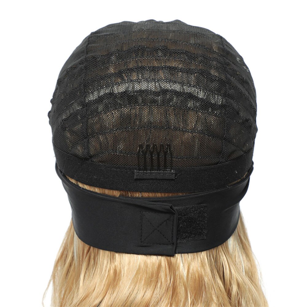 Ombre Headband Synthetic Hair Wigs Body Wave Glueless None Lace Front Wig Easy to Wear Wig for Black Women